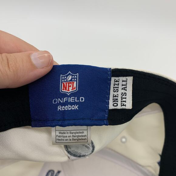 NFL Onfield Reebok NE Patriots 2011 Conference Championships Baseball Cap OSFA - Picture 8 of 10